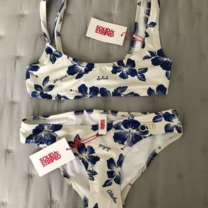 NWT Solid & Striped Elle Top & Bottoms in Aloha XS